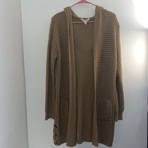 Tan Cardigan